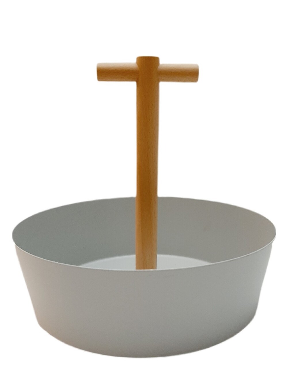 🍒 General Bowl GOOD THING by Wolfond & Anderson Aluminum & Wood Rare MCM Design